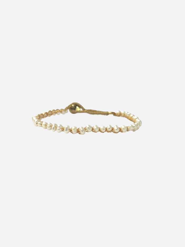 Ibu Jewels - Armbånd - Jill Merlin Pearl - AO05