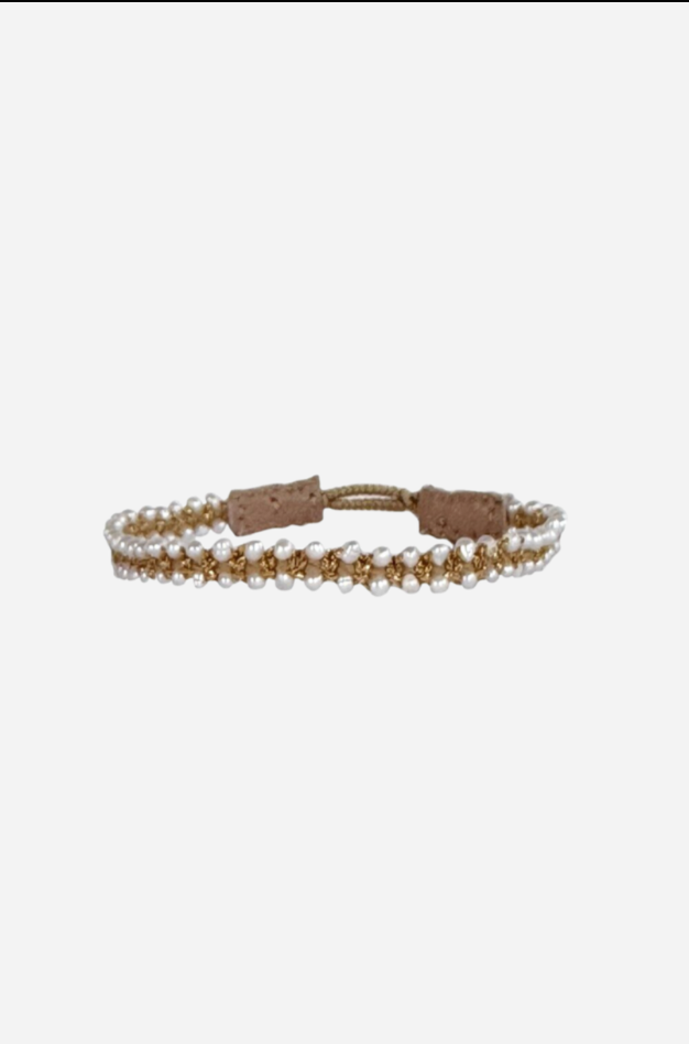 Ibu Jewels - Armbånd - Cap Pure Pearls - AA05