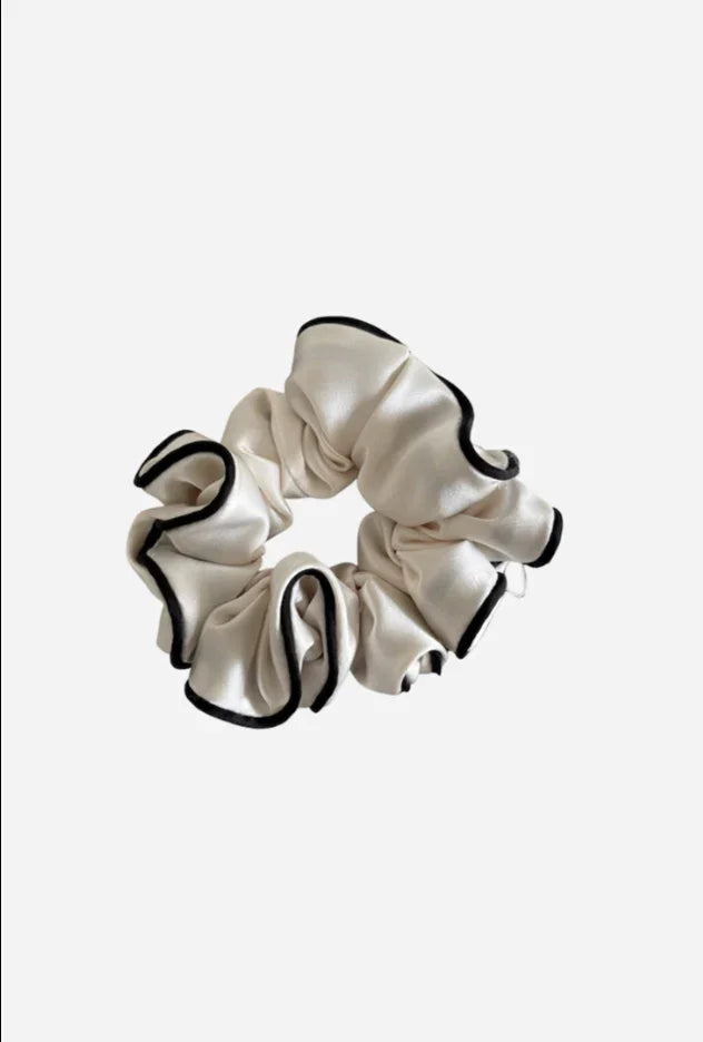 The Collection - Hårelastik - White/Black - Saphira