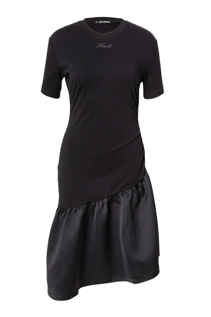Karl Lagerfeld - Kjole - Black - Fril
