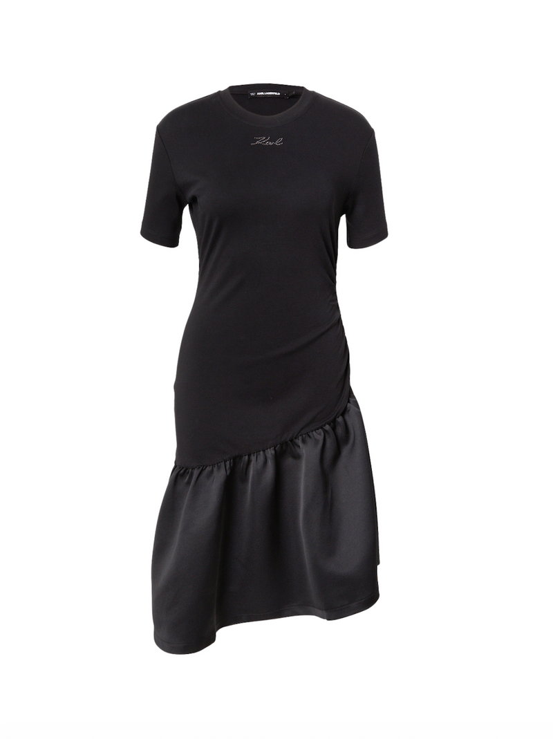 Karl Lagerfeld - Kjole - Black - Fril