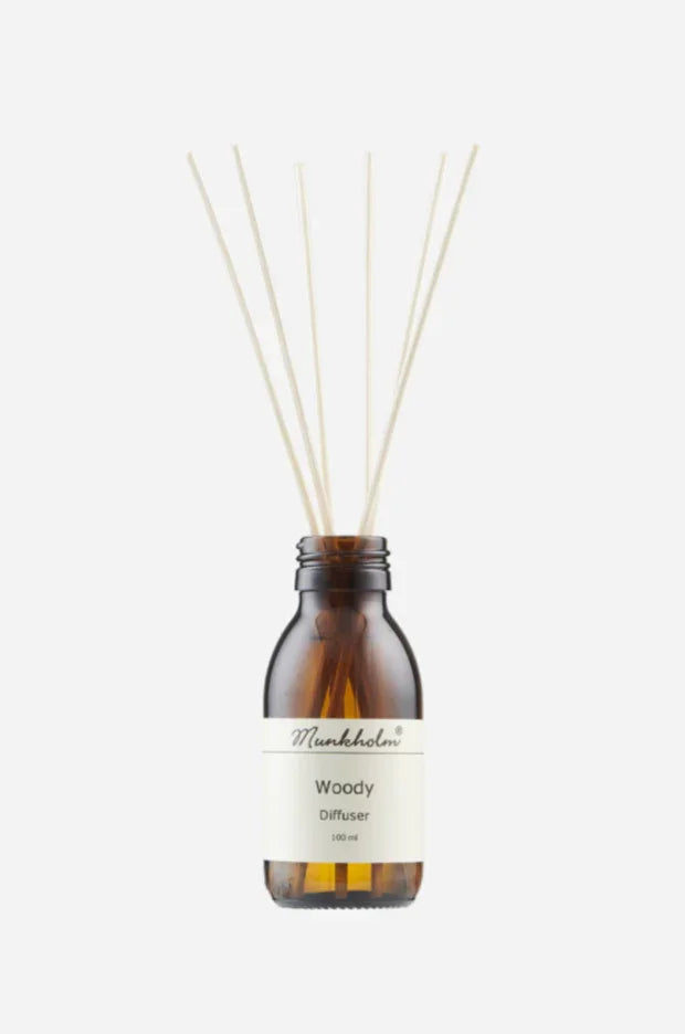 Munkholm - Duftpinde/diffuser - Woody - 100 ml sss