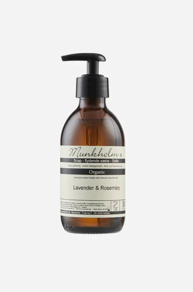 Munkholm - Organic håndsæbe - Lavender & Rosemary - 250 ml
