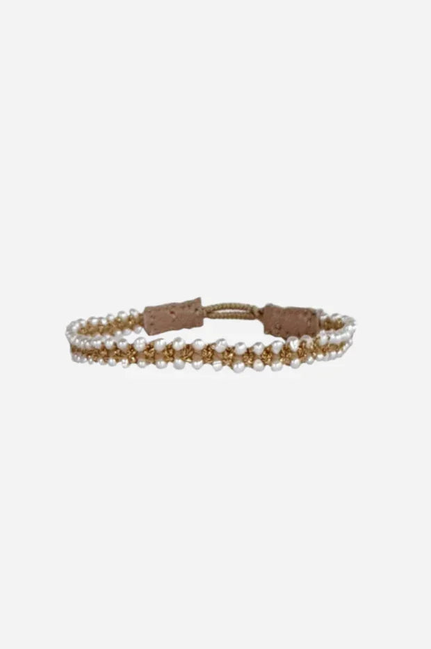 Ibu Jewels - Armbånd - Cap Pure Pearls - AA05 - Stilkompagniet.dk