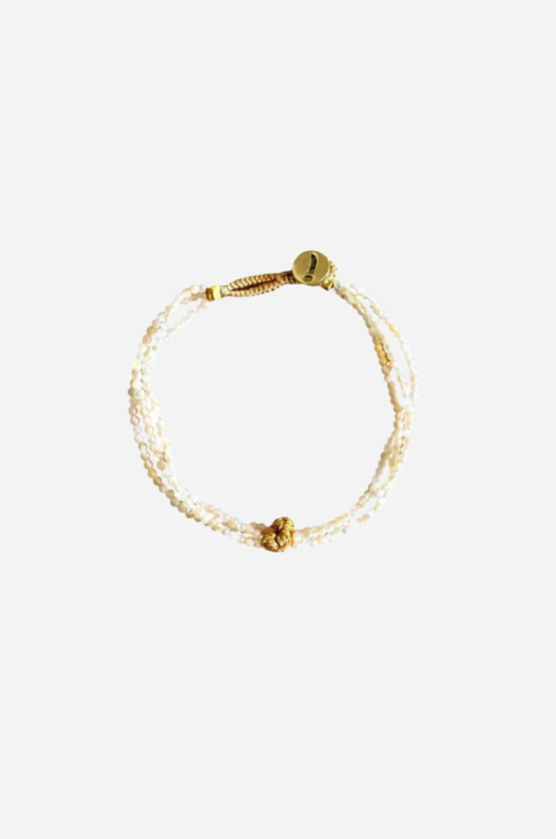 Ibu Jewels - Armbånd - Lulu Fresh Mother of pearl - AB29