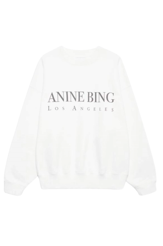 Anine Bing - Sweatshirt - Ivory - Jaci - Stilkompagniet.dk