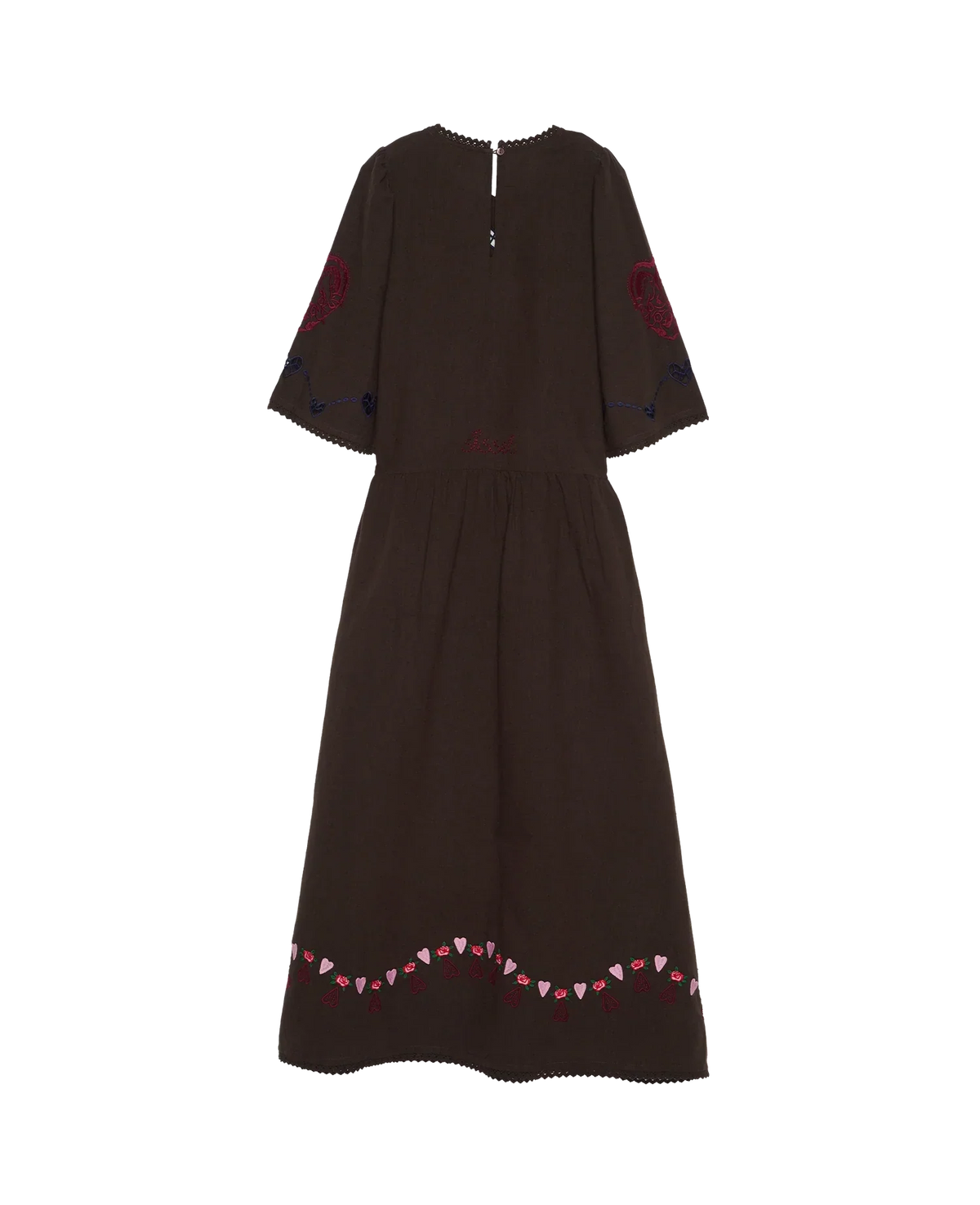Sissel Edelbo - Kjole - Seal Brown - Sky