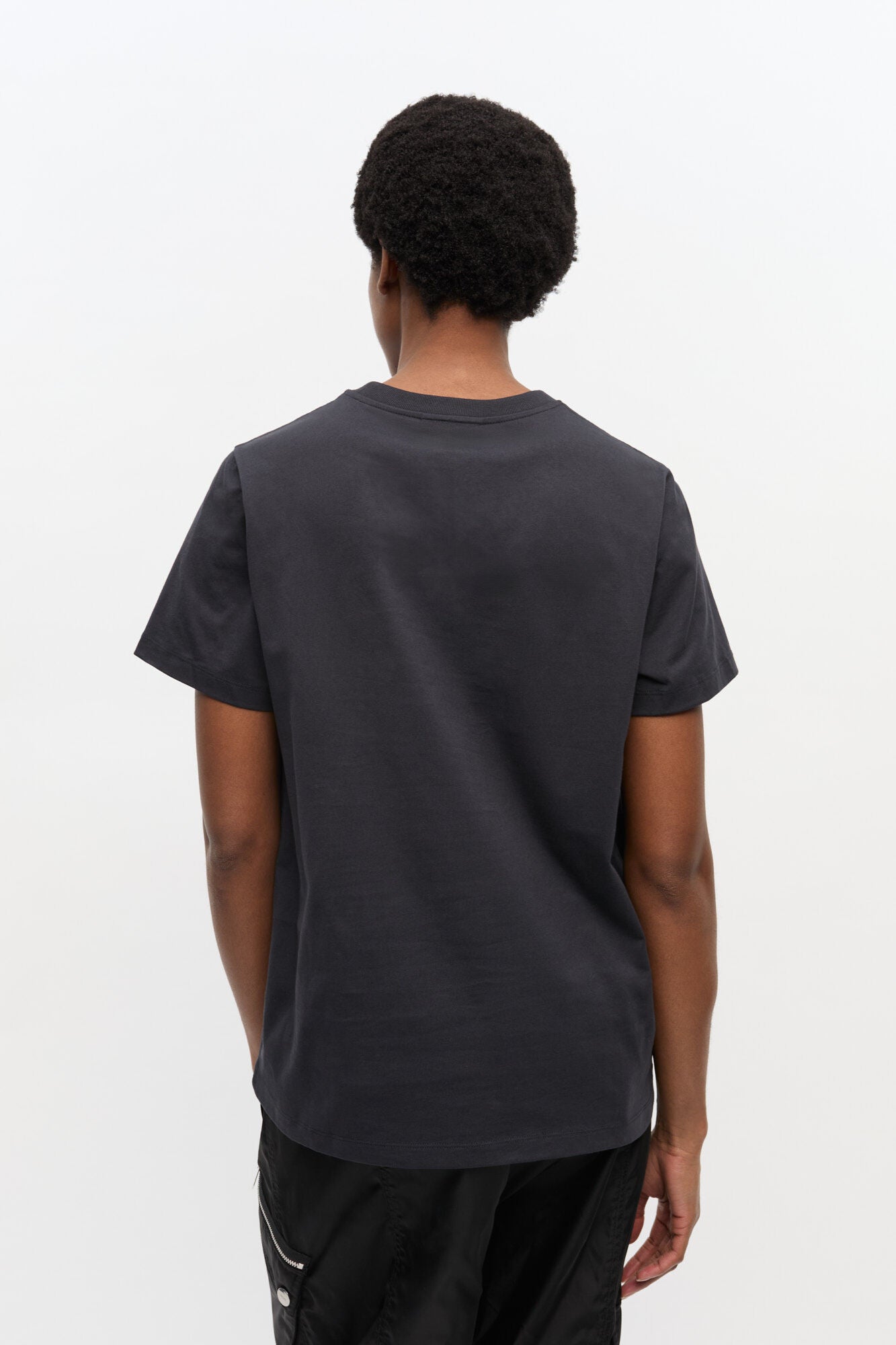 GANNI - T-shirt - Phantom - Banana Graphic T4238