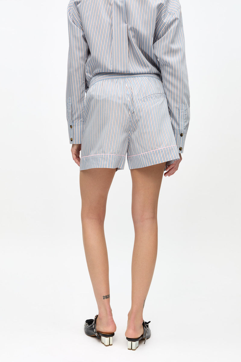 Ganni - Shorts - Candy striped - Yam
