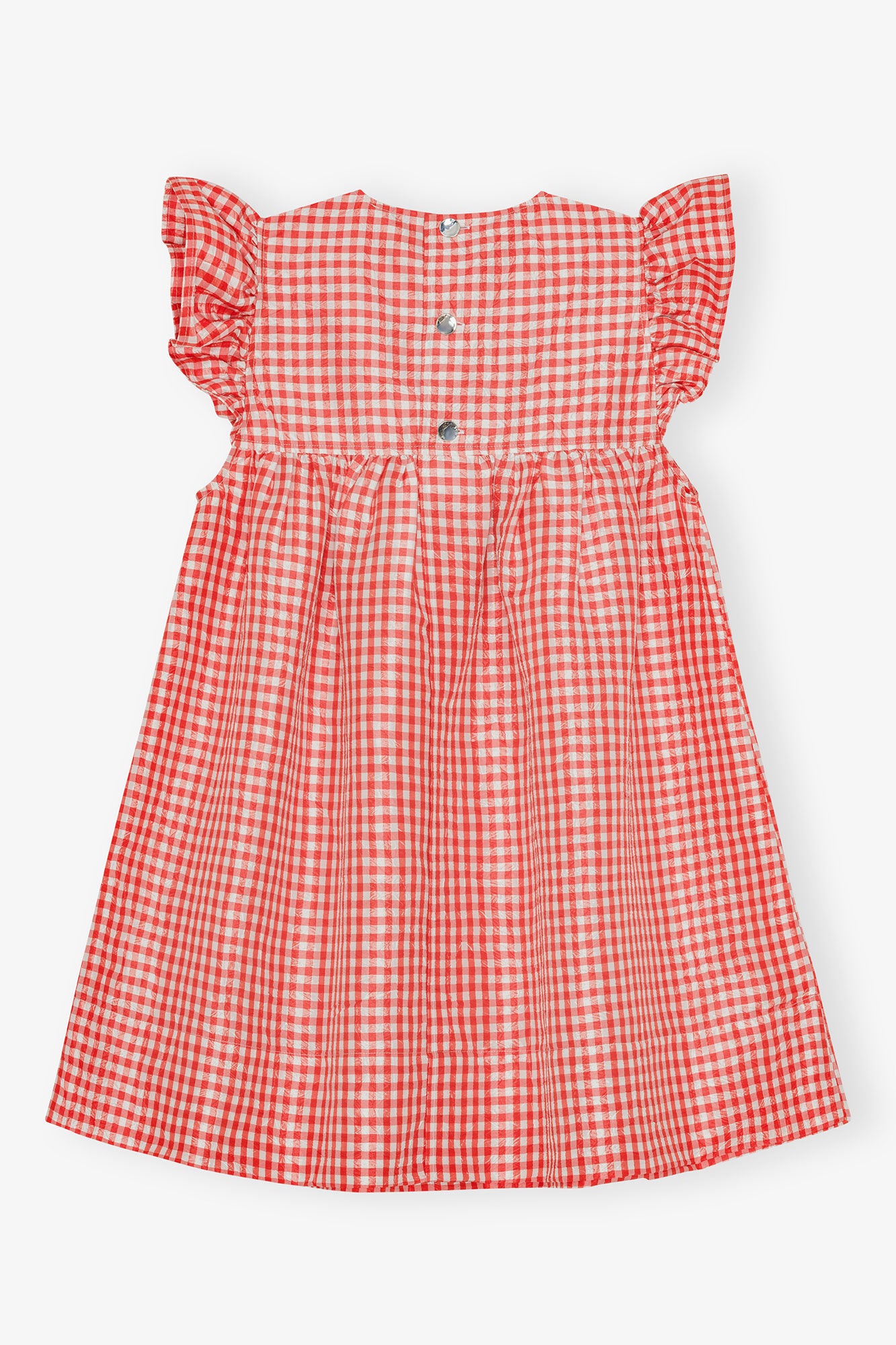 GANNI - Kjole - Red Alert - Taffeta W0844