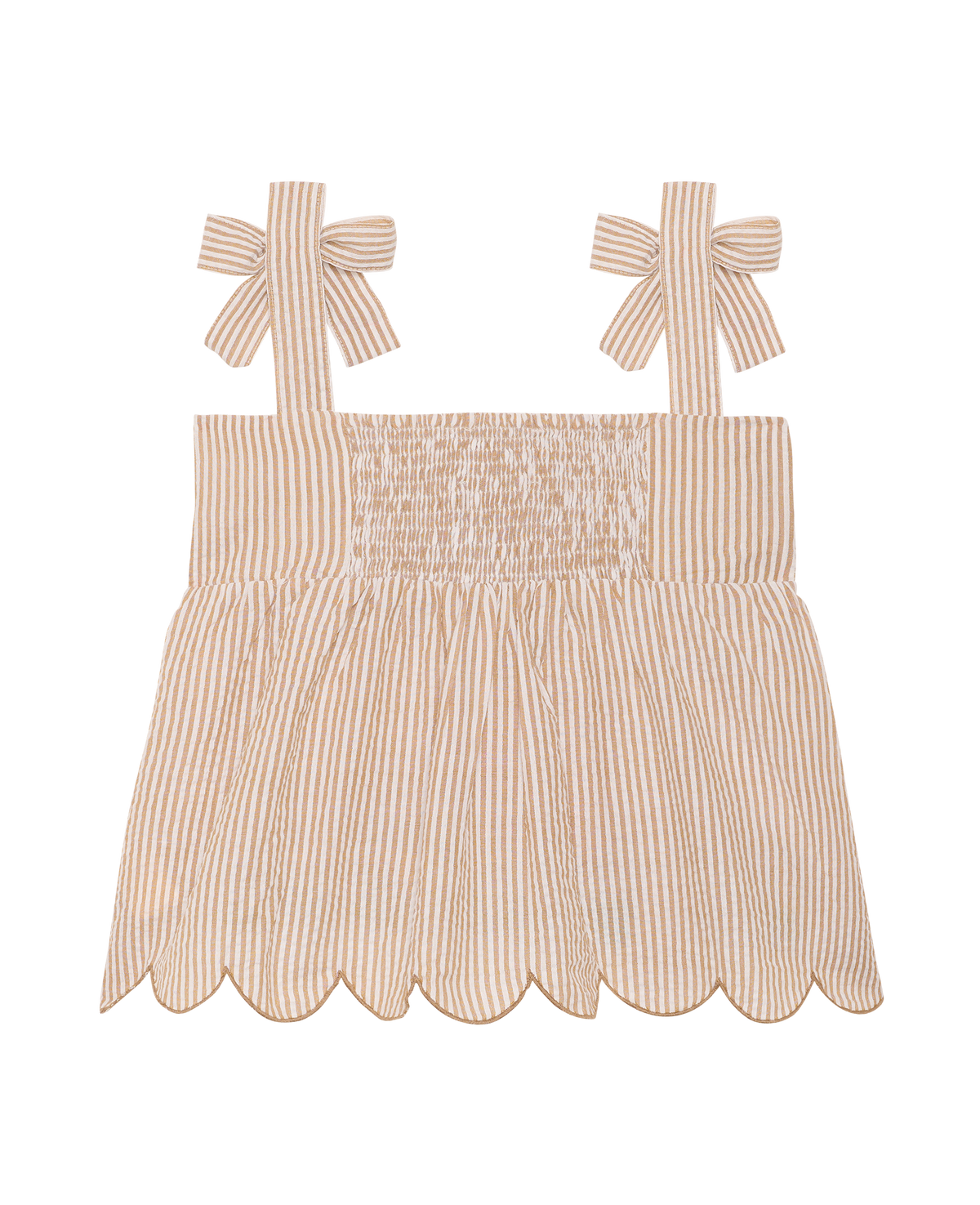 Sissel Edelbo - Top - Sand Stripes - Wenke