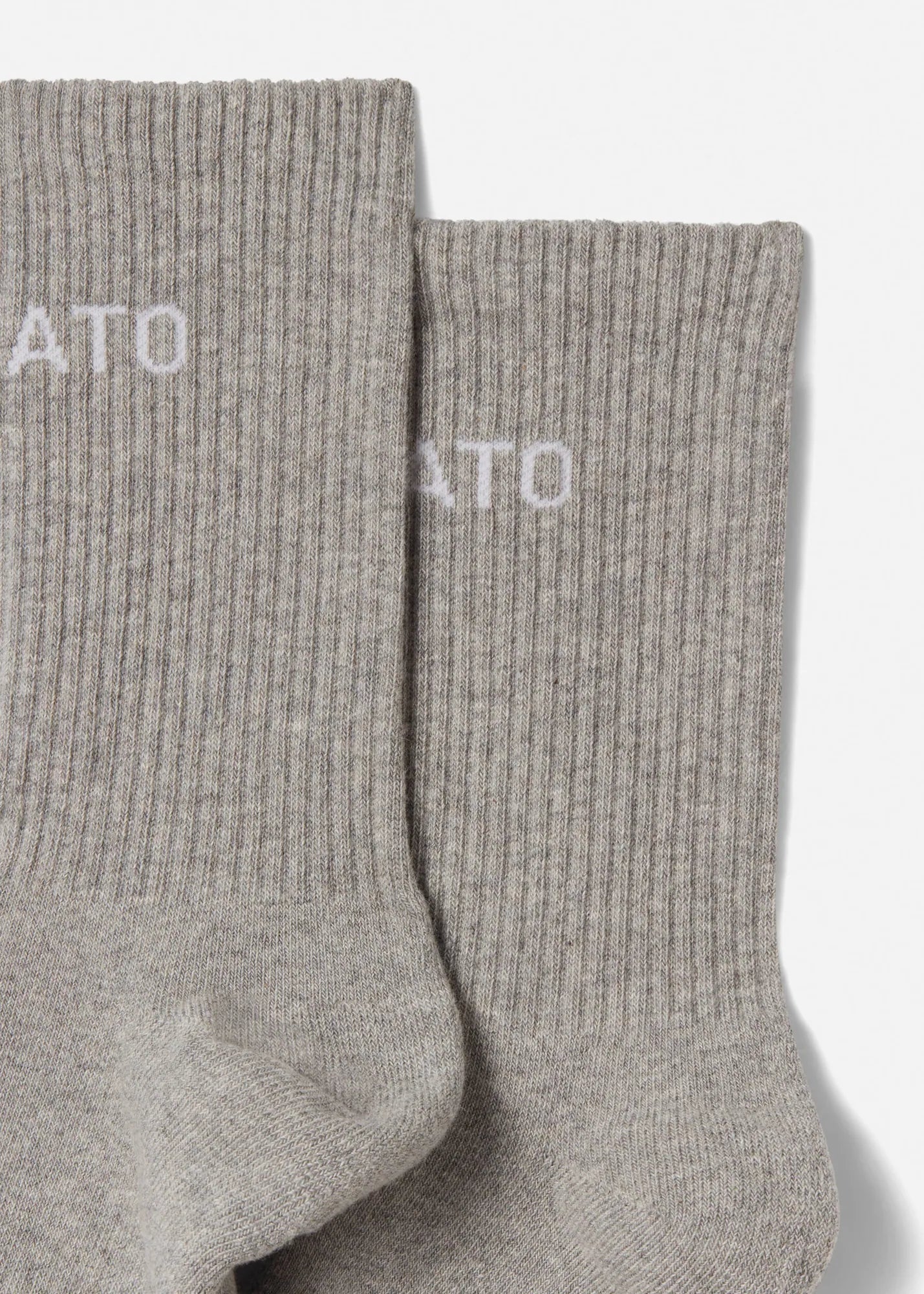 Axel Arigato - Sokker - Grey Melange - Arigato logo rube socks
