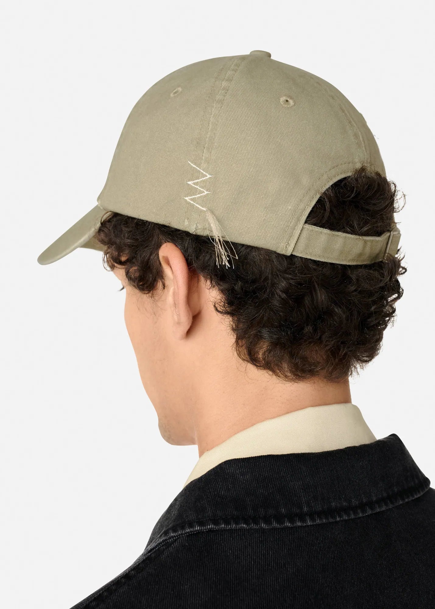 Axel Arigato - Kasket - Stone Grey Khaki - Seam Distressed - Stilkompagniet.dk