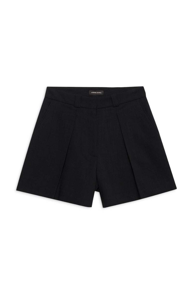 Anine Bing - Shorts - Black - Trent Short