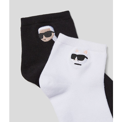 Karl Lagerfeld - Strømper - Ikon Short socks - 3 pack