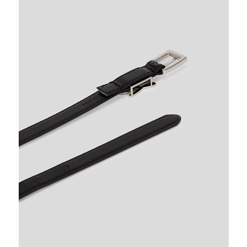 Karl Lagerfeld - Bælte - Sort Logo - Autograph sliders