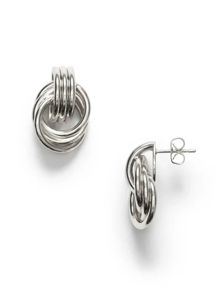 Anni Lu - Øreringe - Silver - Triplet