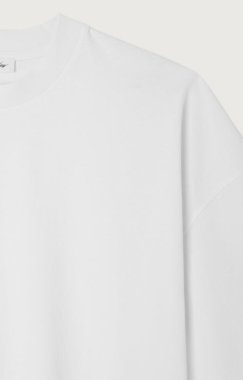 American Vintage - T-shirt - Blanc/White - Afoma - Stilkompagniet.dk