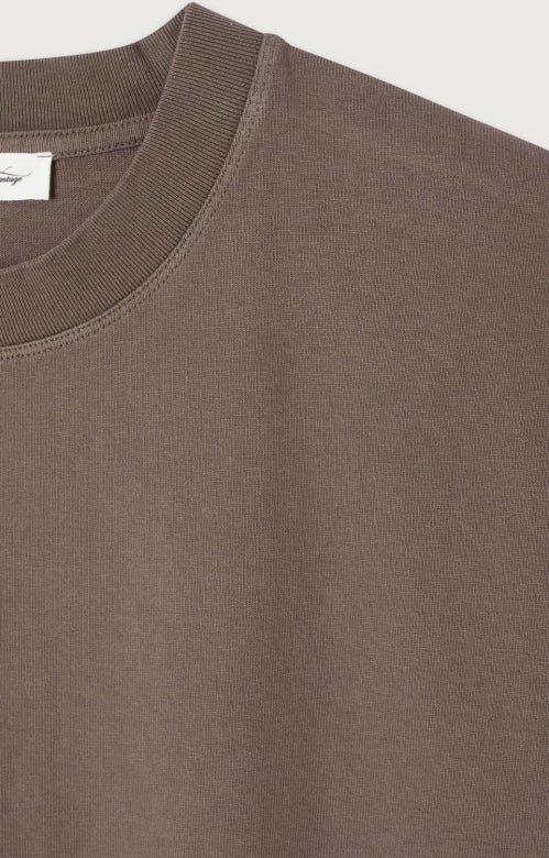 American Vintage - T-shirt - Cappuccino - Afoma - Stilkompagniet.dk