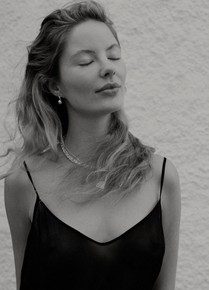 Anni Lu - Halskæde - Silver - Liquid