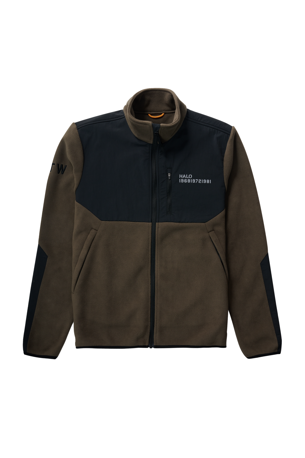 Halo - Fleece jakke - Major Brown 0554 - Blocked Zip Fleece