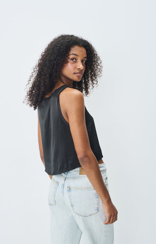 American Vintage - Top - Army viskose - UNYL