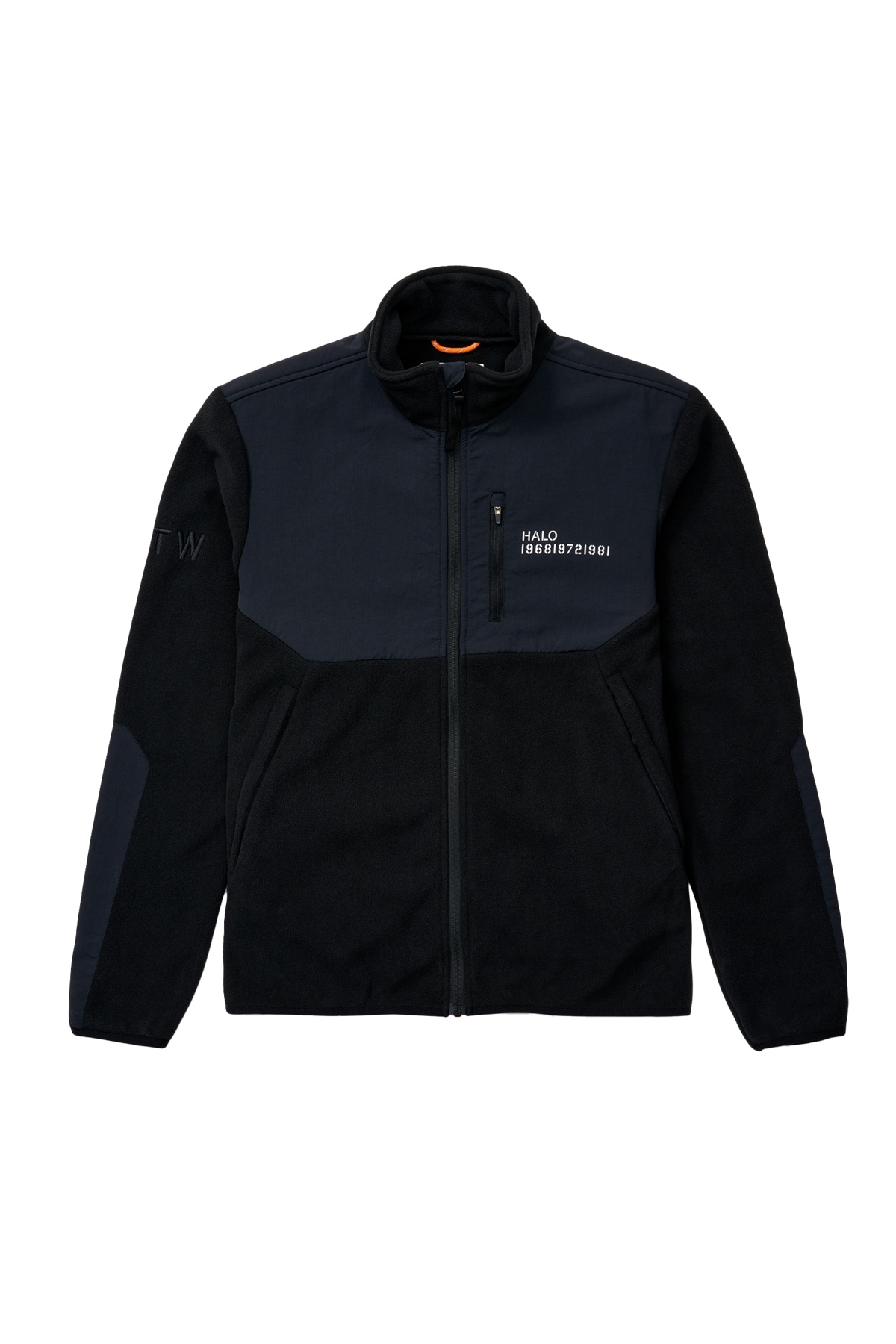 Halo - Fleece jakke - Black 2001 - Blocked Zip Fleece