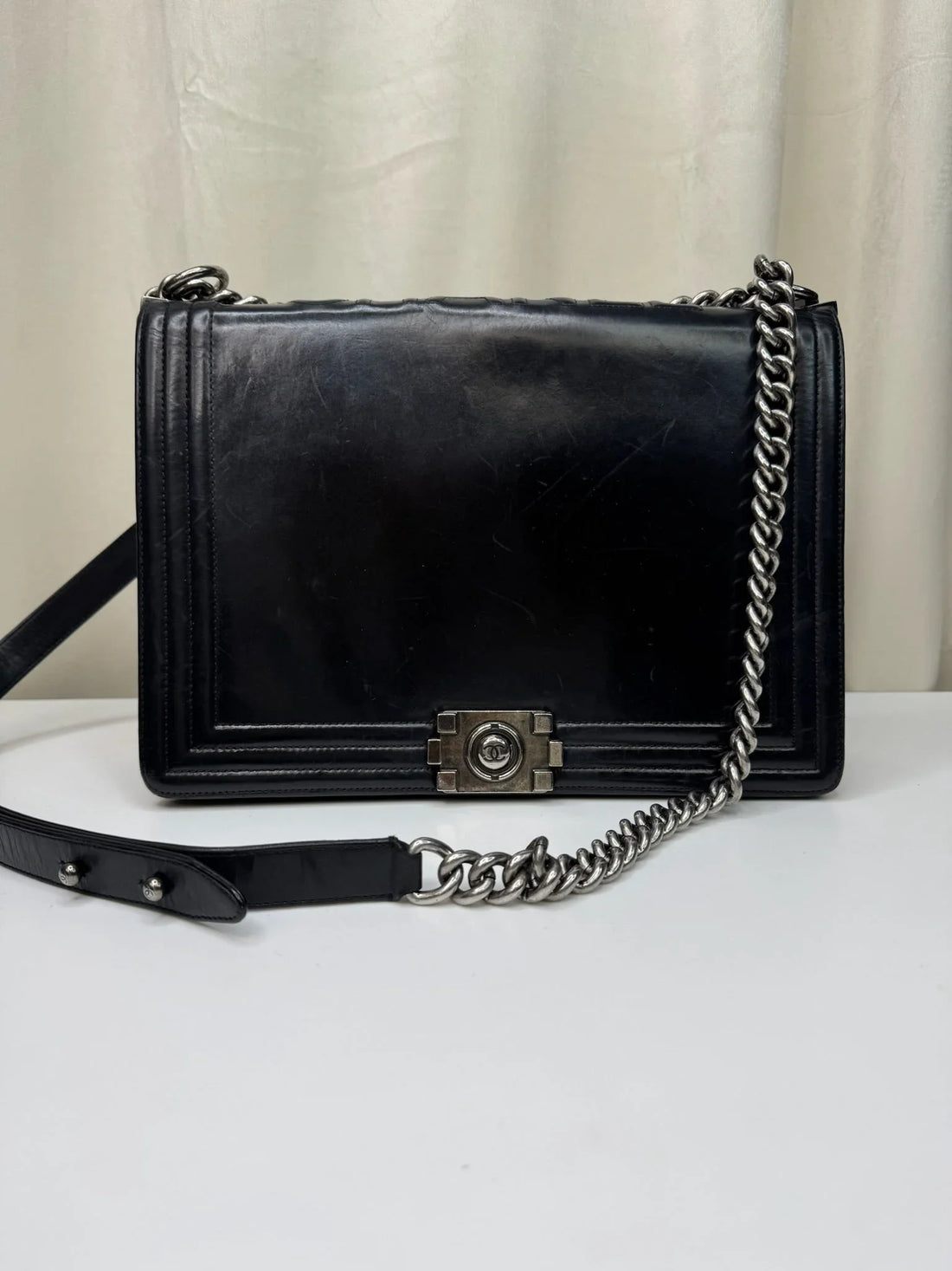 Chanel boy preloved taske.