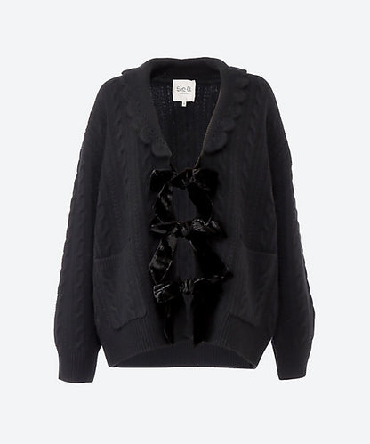 Sea New York Mariella Knit L/SLV Cardigan Black