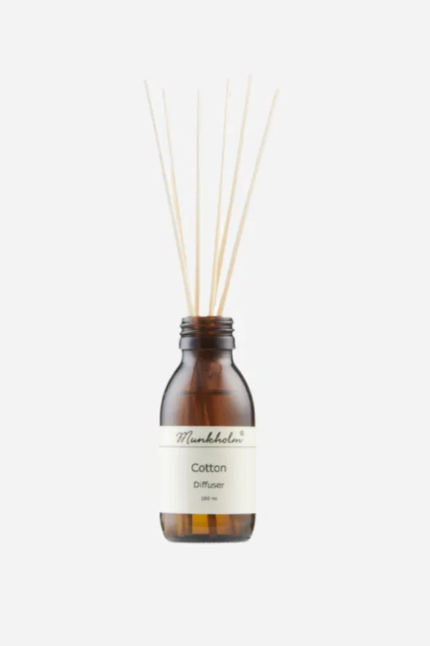 Duftpinde/diffuser - Cotton - 100 ml. - Munkholm sss - Stilkompagniet.dk