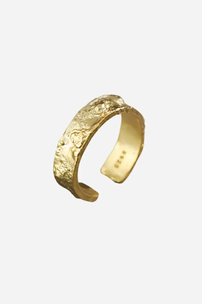 Andcopenhagen Jewelry - Ring - 18 karat guldbelagt 925 sterlingsølv - Karla