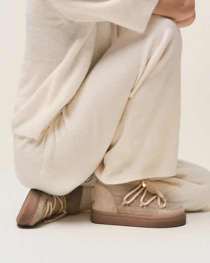 INUIKII -  Vinterstøvler - Beige - Low Classic
