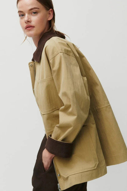 2NDAY - Jakke - Kelp/Beige - Bruce - Stilkompagniet.dk