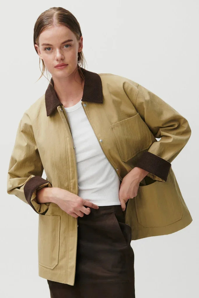 2NDAY - Jakke - Kelp/Beige - Bruce - Stilkompagniet.dk