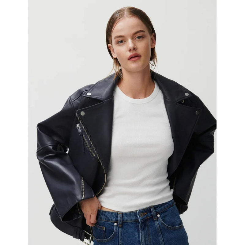 2NDDAY - Læderjakke - Periscope - Lotus