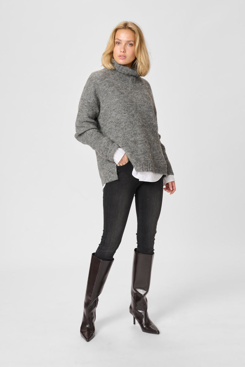 My Essential Wardrobe - Black Wash - 39 The Nora high 100 slim