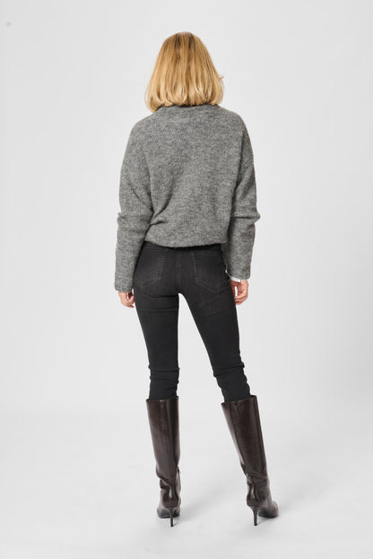 My Essential Wardrobe - Black Wash - 39 The Nora high 100 slim