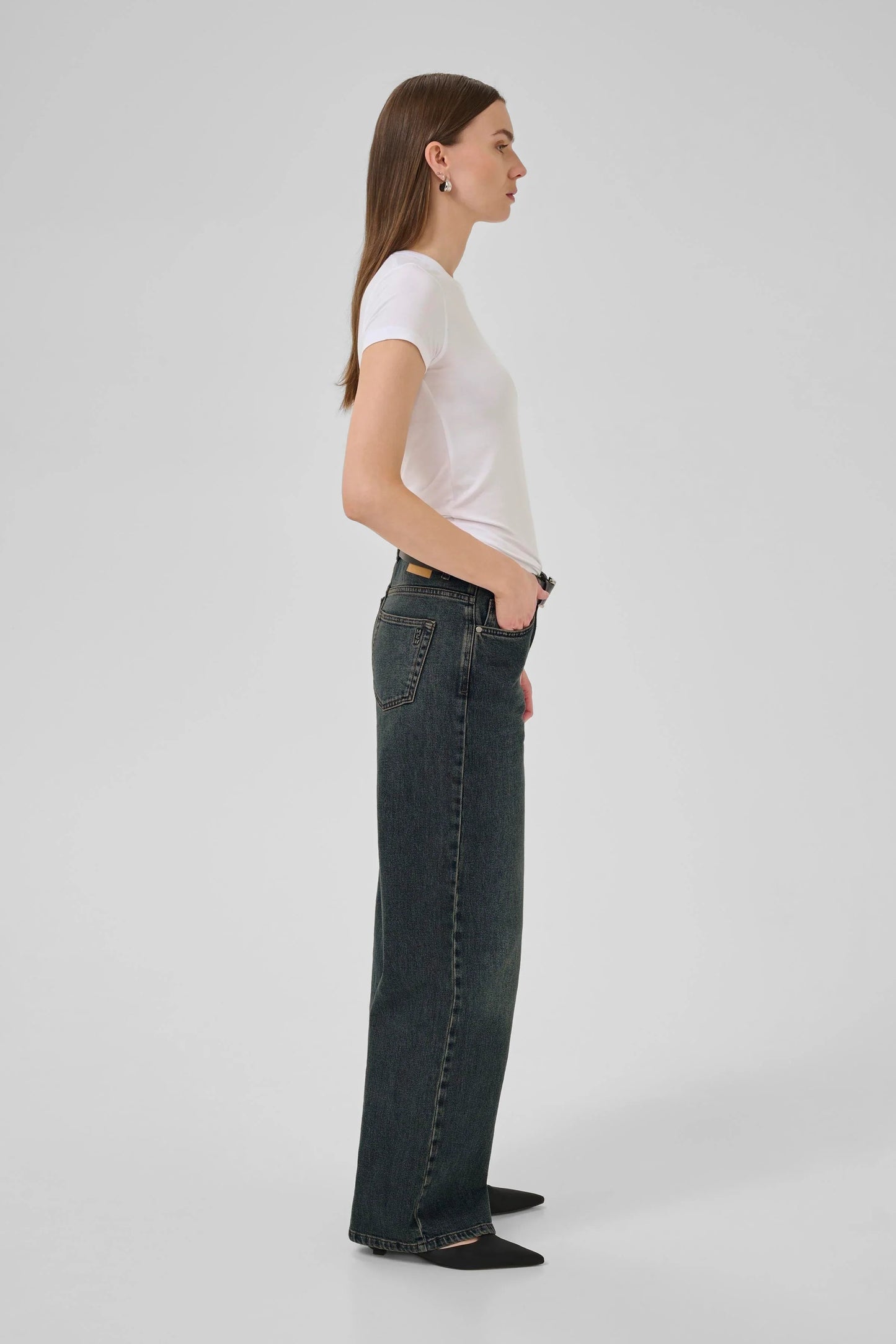 My Essential Wardrobe - Jeans - Dirty Blue Wash - 05 The Louis 139 - Stilkompagniet.dk