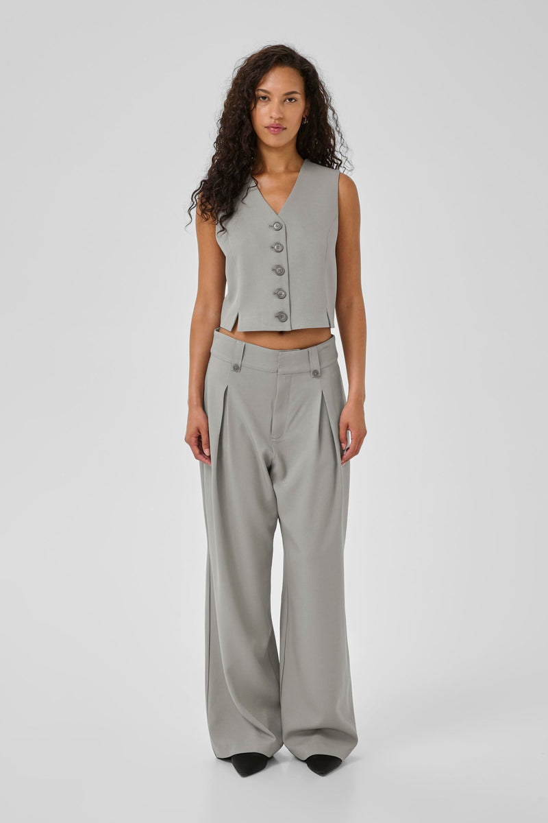 My Essential Wardrobe - Bukser - Grey - Disa