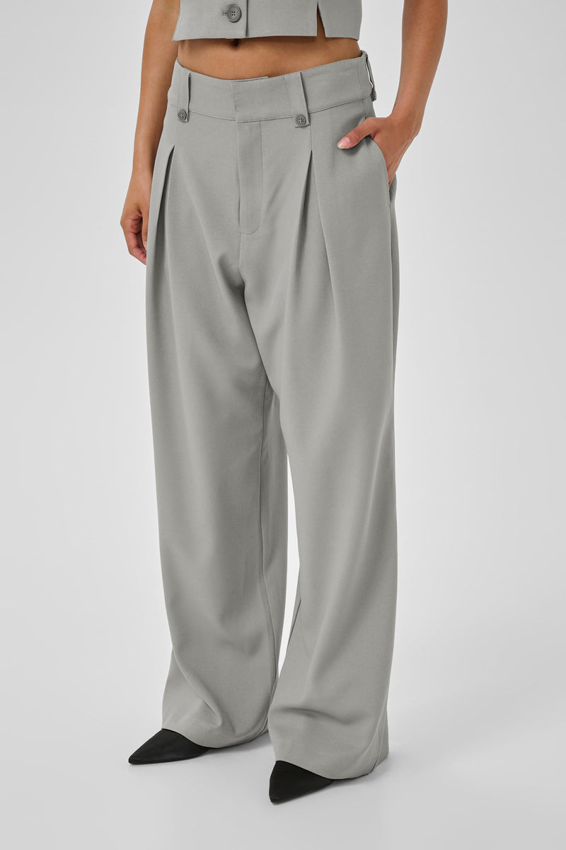 My Essential Wardrobe - Bukser - Grey - Disa