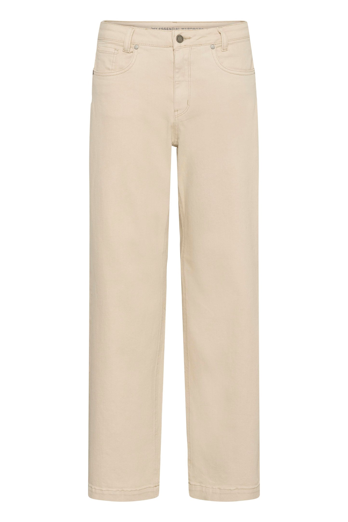 My Essential Wardrobe - Jeans - Oatmeal - 35 The Louis High Wide