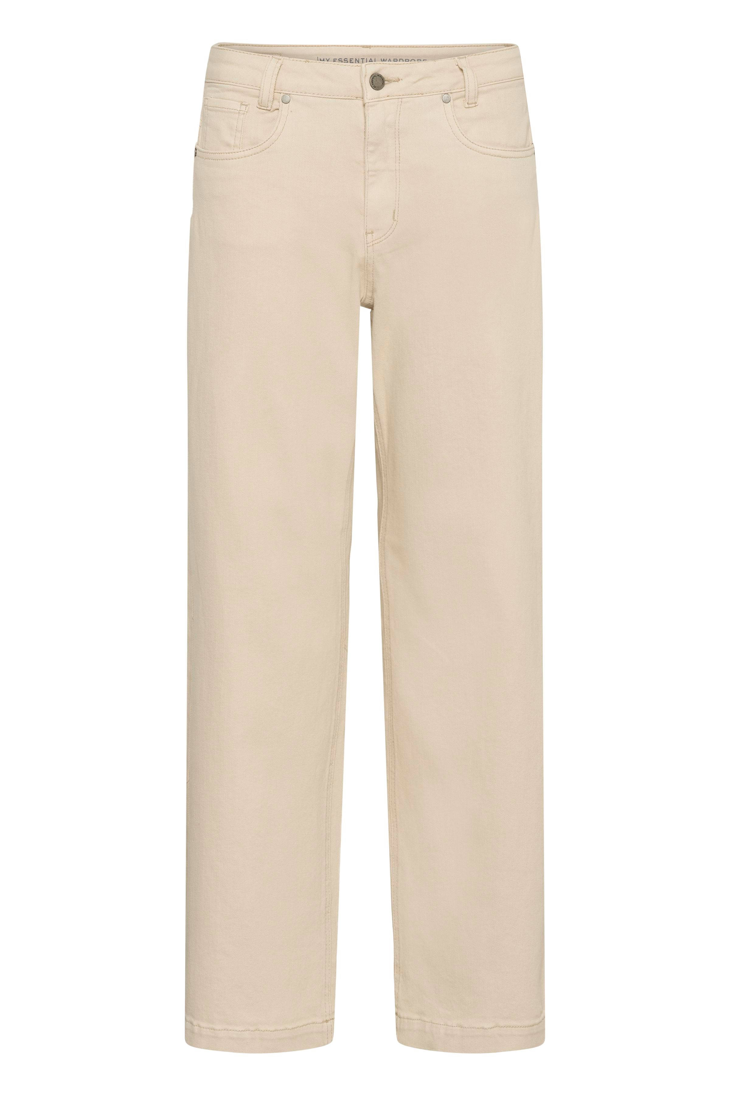 My Essential Wardrobe - Jeans - Oatmeal - 35 The Louis High Wide