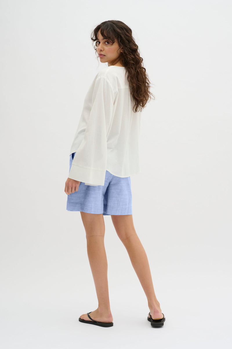 My Essential Wardrobe - Shorts - Delft Blue Striped - Skye