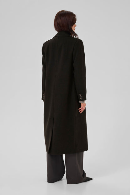 My Essential Wardrobe - Trenchcoat - Espresso Melang - Frannie