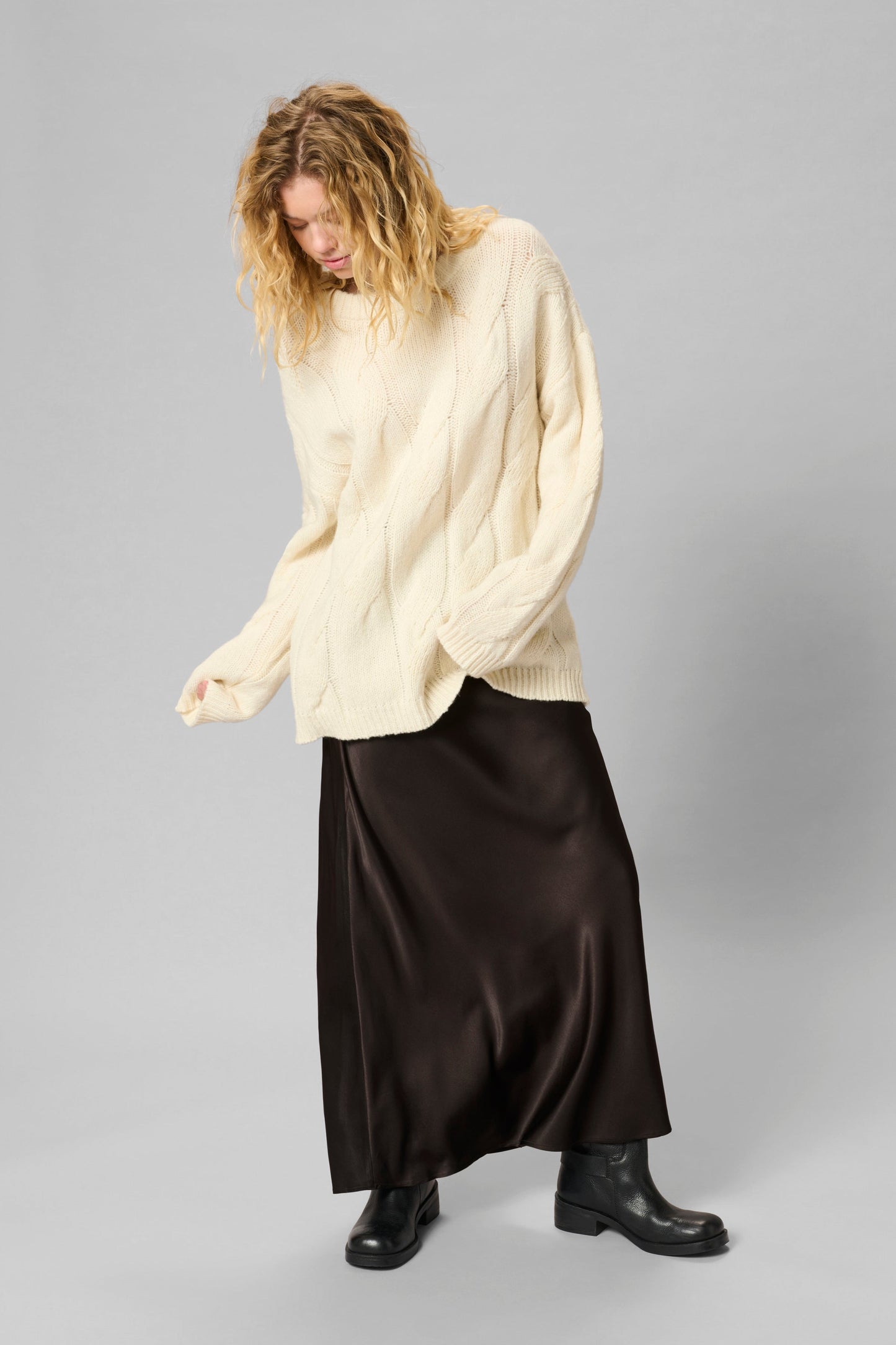 My Essential Wardrobe - Nederdel - Espresso - Estelle