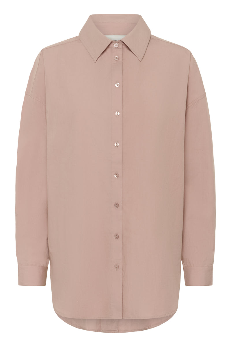 My Essential Wardrobe - Skjorte - Rosa - Sunna Boxy