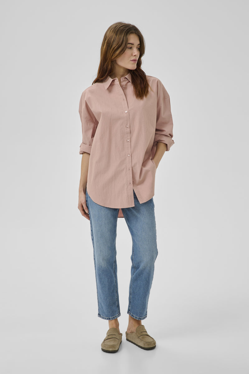 My Essential Wardrobe - Skjorte - Rosa - Sunna Boxy