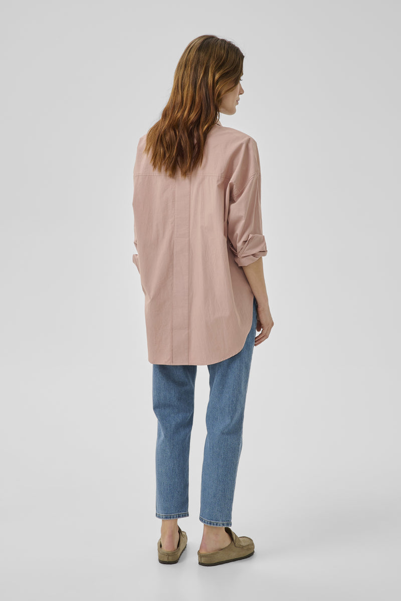 My Essential Wardrobe - Skjorte - Rosa - Sunna Boxy