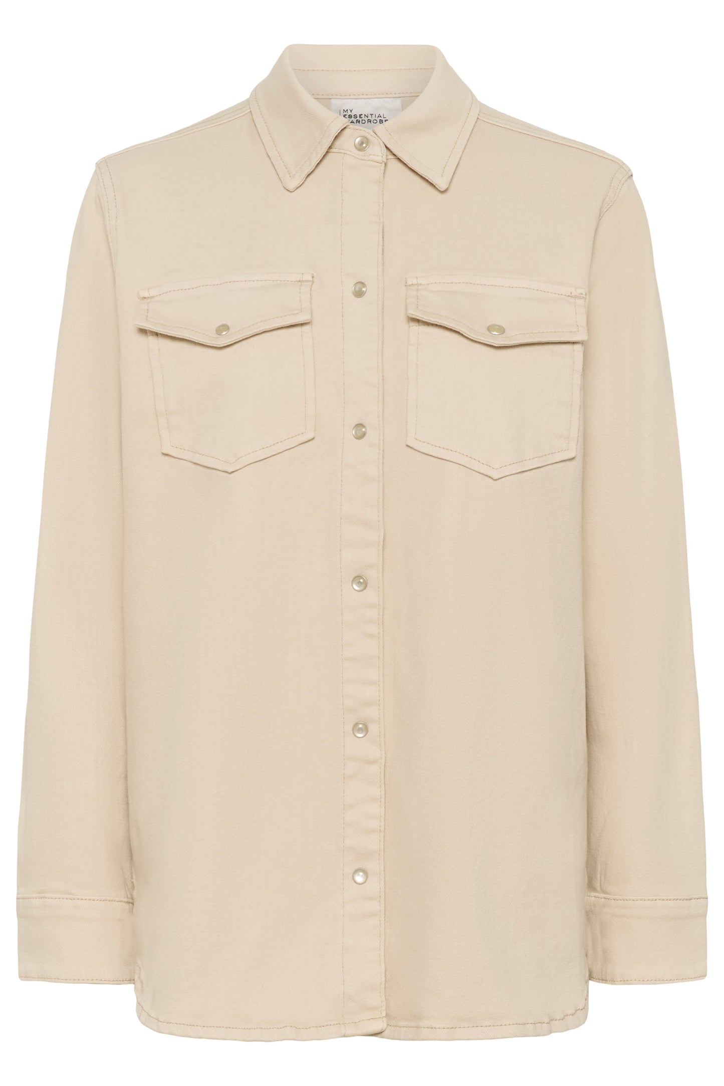 My Essential Wardrobe - Skjorte - Oatmeal - Dagmar