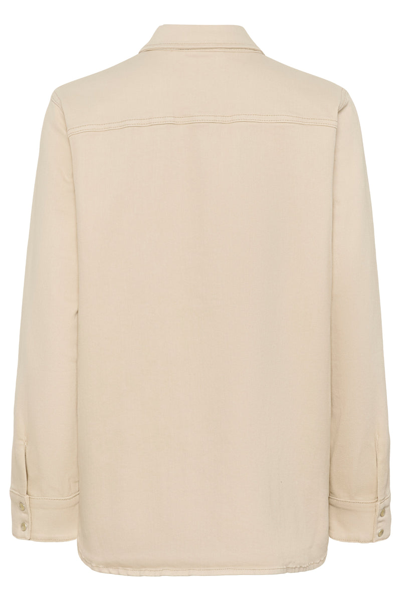 My Essential Wardrobe - Skjorte - Oatmeal - Dagmar